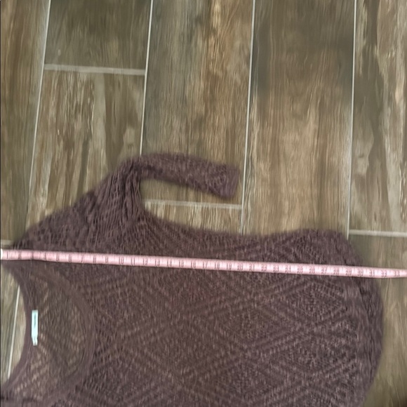Maurices purple taupe color Knit Sweater - Picture 8 of 9